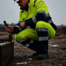 Kalhoty BIZFLAME Hi-Vis  s podšívkou