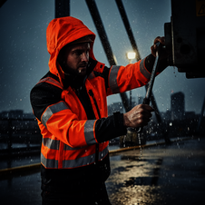 Bunda PW3 SOFTSHELL Hi-Vis