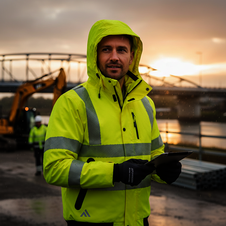 Bunda KX3 BOMBER Hi-Vis