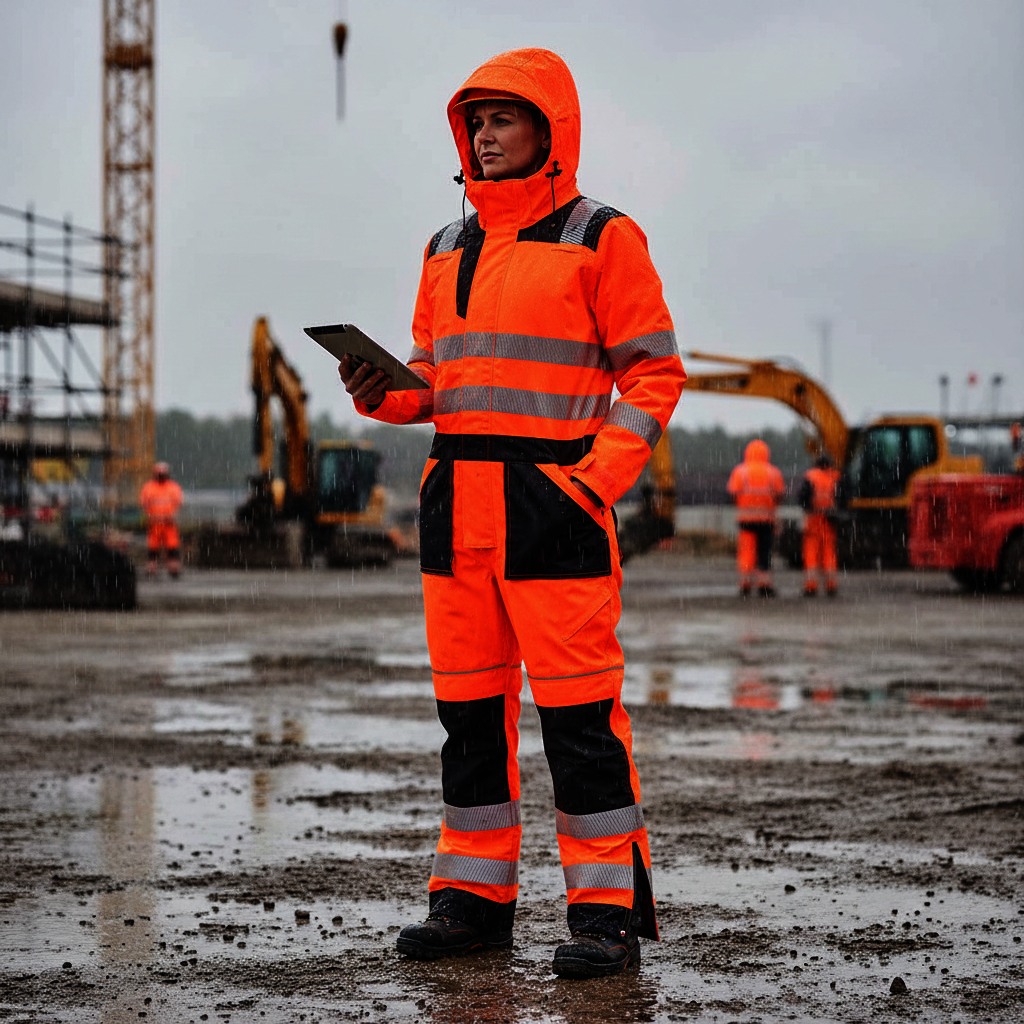 Kombinéza PW3 Hi-Vis do deště