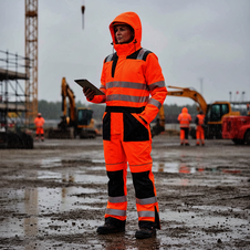 Kombinéza PW3 Hi-Vis do deště