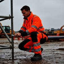 Kalhoty DX4 Hi-Vis do  deště