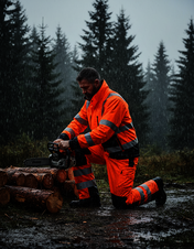 Kalhoty PW3 EXTREME  Hi-Vis