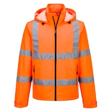 Bunda Hi-Vis do deště sbalitelná
