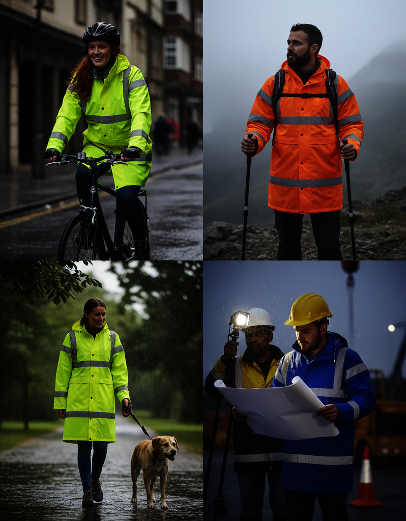 Plášť PORTALEN Hi-Vis