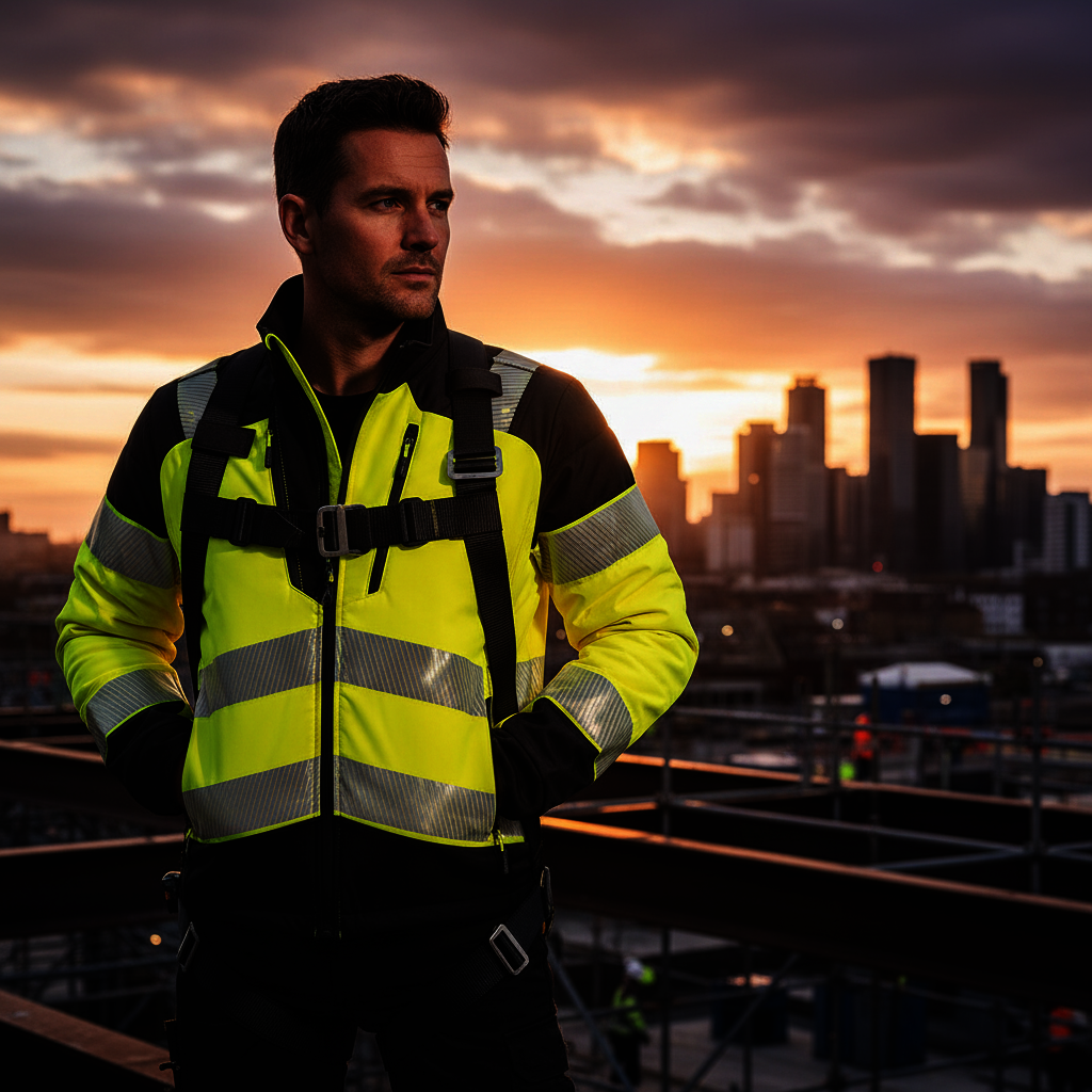 Bunda PW3 HYBRIDNÍ  Hi-Vis