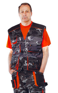 DOPRODEJ! Vesta montérková EMERTON, camouflage