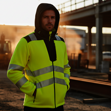 Bunda PW3 TECHNICAL Hi-Vis FLEECE