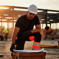 Kalhoty EV4 STRETCH HOLSTER  Hi-Vis