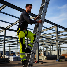 Kalhoty PW3 Hi-Vis do postroje, různé barvy