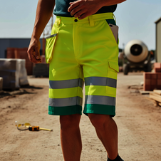 Šortky COMBAT DUO Hi-Vis
