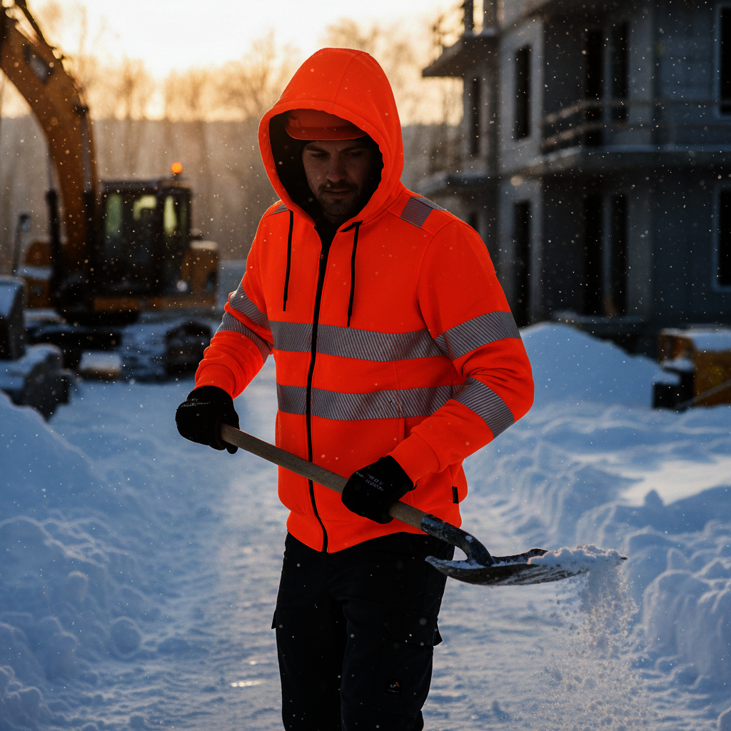 Mikina PW3 Hi-Vis WINTER s