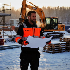 Mikina PW3 Hi-Vis  WINTER