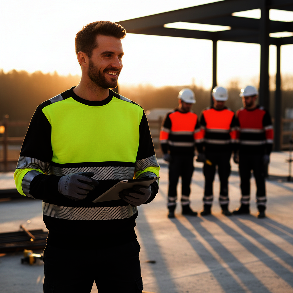 Mikina PW3 BOSANGA Hi-Vis třída 1