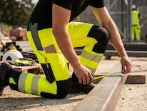 Kalhoty HALIFAX Hi-Vis pas se síťovinou