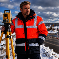 Bunda BRENKLEY PILOT Hi-Vis