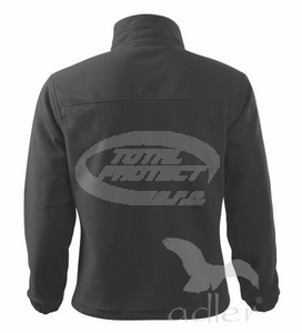 Mikina pánská Fleece Jacket 280, ocelově šedá