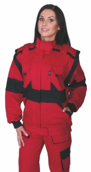 Dámská montérková blůza LUX Diana, červená