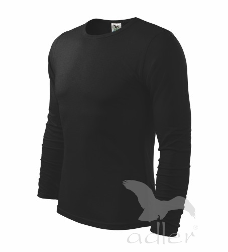 Triko pánské Fit-T Long Sleeve, černé