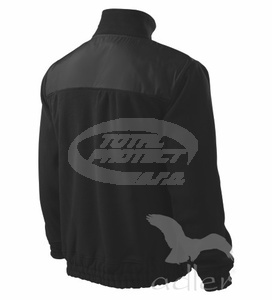 Bunda Unisex Fleece Jacket Hi-Q 360, černá