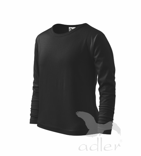 Triko dětské Long Sleeve 160, černé