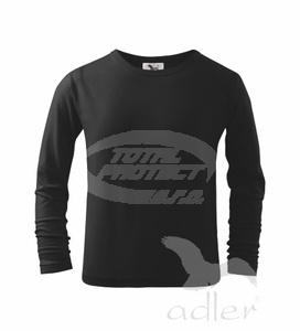 Triko dětské Long Sleeve 160, černé