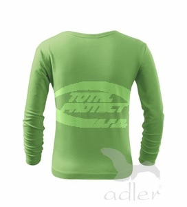 Triko dětské Long Sleeve 160, trávově zelené