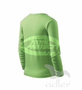 Triko dětské Long Sleeve 160, trávově zelené