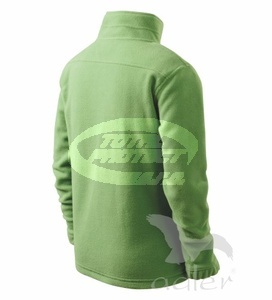 Bunda dětská FLEECE JACKET 280g, trávově zelená