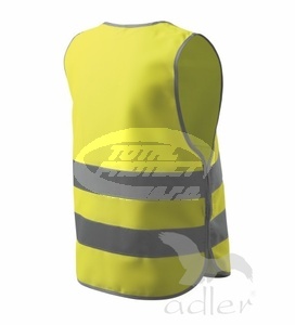 Bezpečnostní vesta KIDS SAFETY VEST, reflexní žlutá 