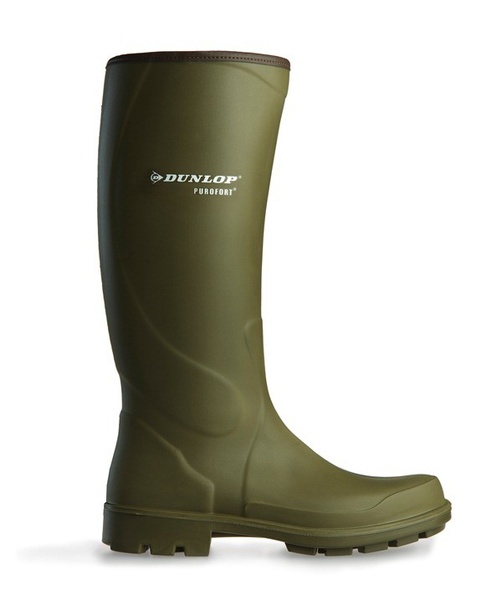 Holínky DUNLOP PUROFORT TERRIOR, zelené