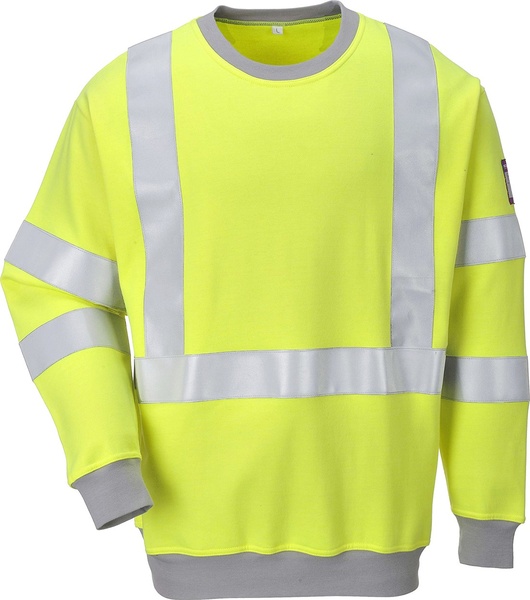 Mikina FAREHAM Hi-Vis, žlutá