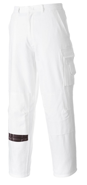 Kalhoty WYLAM pas pro malíře, bílé