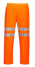 kalhoty oranžové reflexní portwest