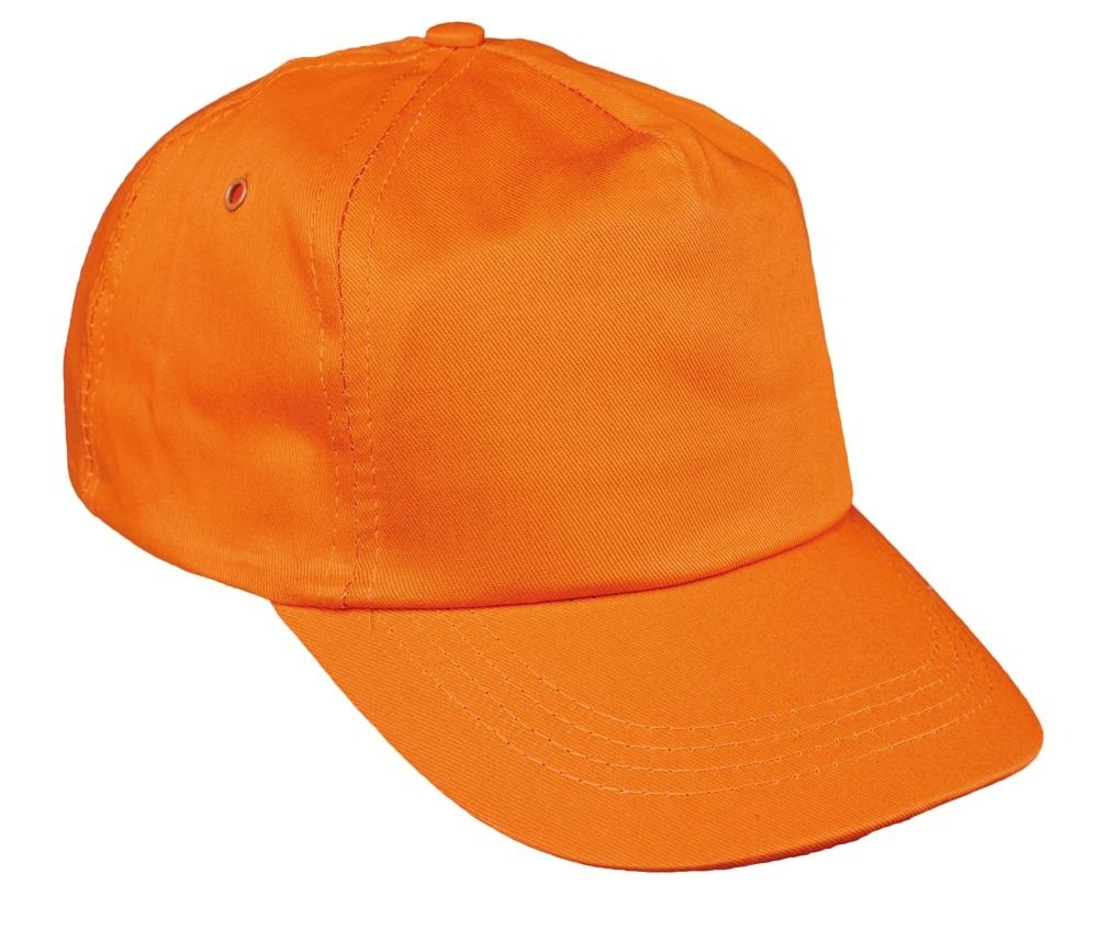 Čepice LEO oranžová